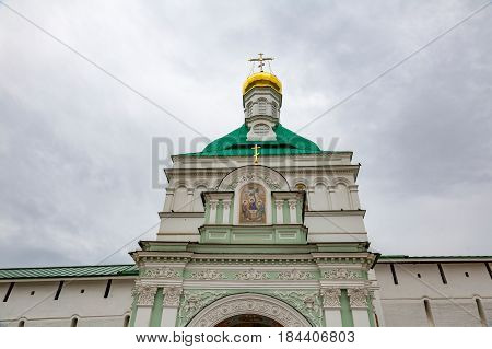 Architecture Of The Holy Trinity Saint-sergius Lavra