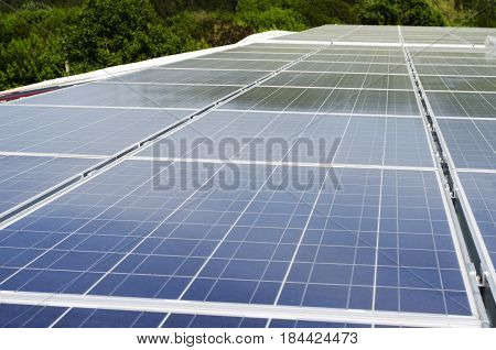 Solar Panels And Polycrystalline Photovoltaic Cells