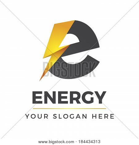 Energy Logo. Logo template for your business