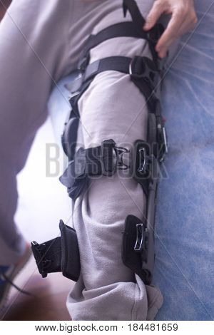 Injury Leg Brace Support
