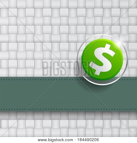 Background image of the dollar symbol. Used as an illustration in various businesses.
