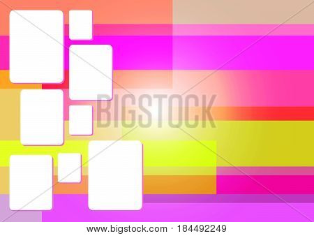 pink square Abstract background. vector illustration. colorful.