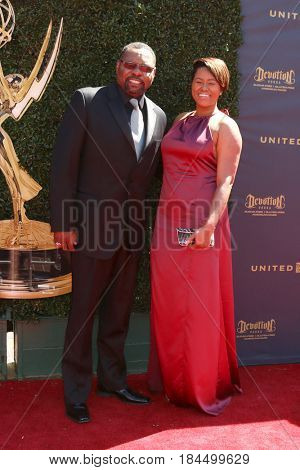 LOS ANGELES - APR 30:  Petri Hawkins-Byrd, guest at the 44th Daytime Emmy Awards - Arrivals at the Pasadena Civic Auditorium on April 30, 2017 in Pasadena, CA