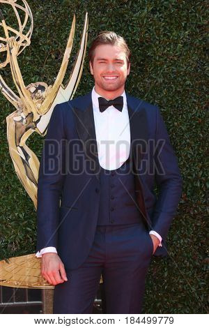 LOS ANGELES - APR 30:  Pierson Fode at the 44th Daytime Emmy Awards - Arrivals at the Pasadena Civic Auditorium on April 30, 2017 in Pasadena, CA
