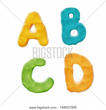 Plasticine Clay Font