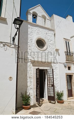 Church of St. Nicola. Locorotondo. Puglia. Italy.