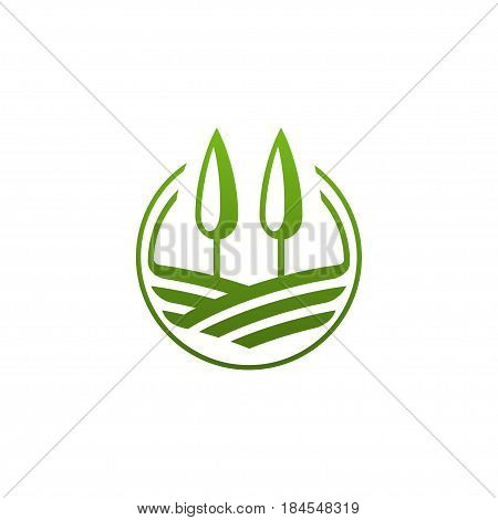 landscape logo vector, logo vector illustration for design usage