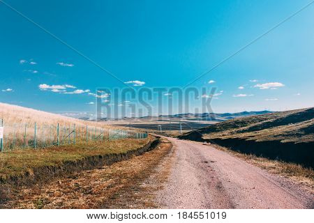 On The Way To See Genhe Wetland In In Eergu'na River ,inner Mongolia, On Of The Best Wetland In Chin