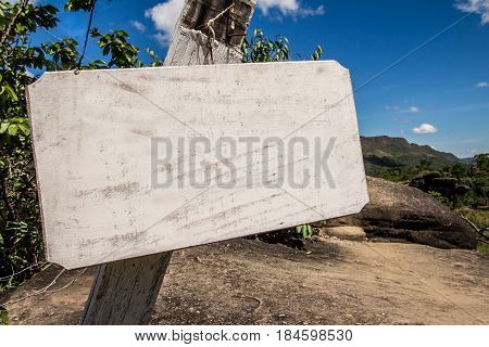 Rustic Wooden Sign