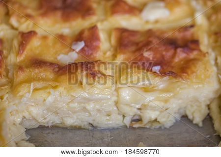 Achma, Pie With Cheese, Lasagna With Cheese, Khachapuri