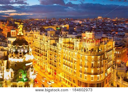 Madrid Skyline, Spain