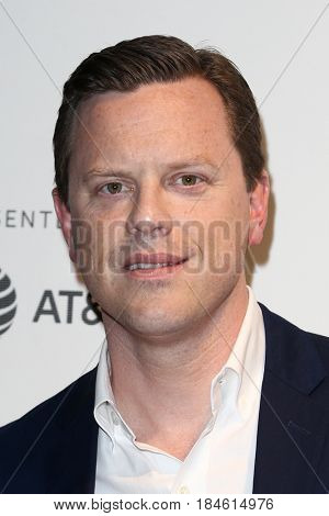 NEW YORK-APR 28: Willie Geist attends the 'Unbreakable Kimmy Schmidt' screening at BMCC at PAC during the 2017 TriBeCa Film Festival on April 28, 2017 in New York City.