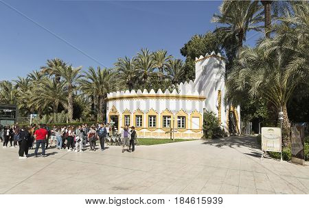 Building Of The Tourist Information Offices Of Elche.