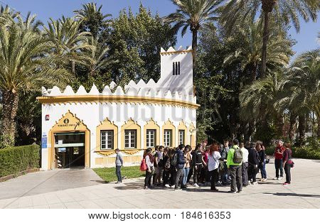 Building Of The Tourist Information Offices Of Elche.
