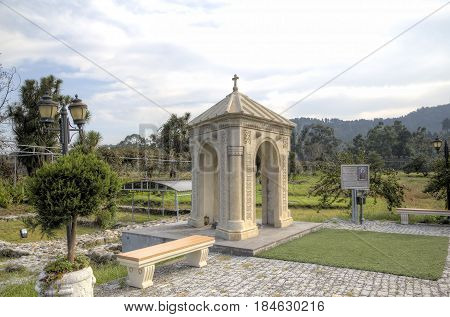 Chapel of the Apostle Matthia. Gonio-Apsaros fortress. Sarpi. Adjara. Georgia.