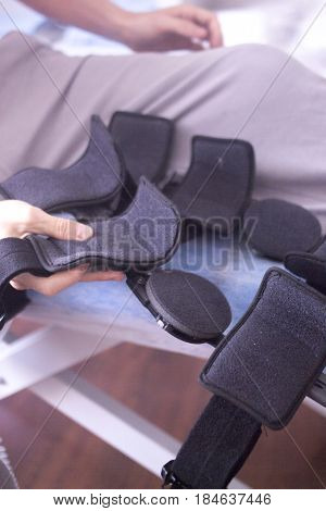 Injury Leg Brace Support