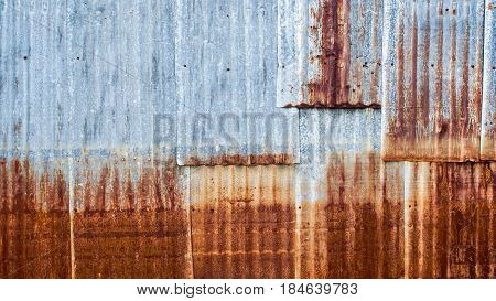 Old Metalsheet Wall