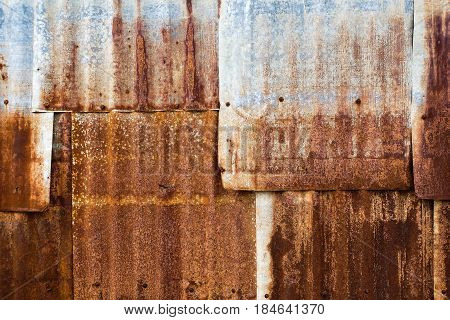 Old Metalsheet Wall