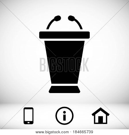 icon stock vector illustration flat design style