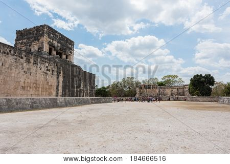 The Great Ball Court for playing 