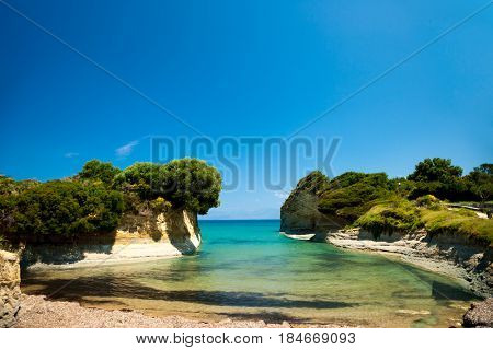 Sidari area  Corfu Island Greece