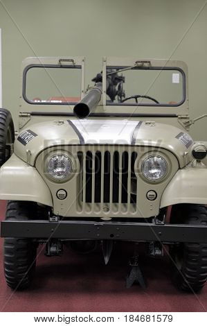 MIAMI, FL, USA - MAY 3, 2017: Stock photo of the Miami Auto Museum at the Dezer Collection of automobiles and related memorabilia.