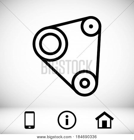 icon stock vector illustration flat design style