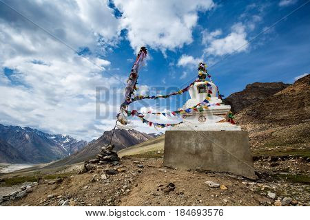 Mountain View On The Way To Rangdum, India