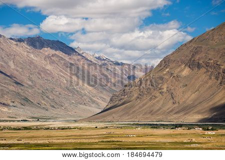 Mountain View Of Zanskar Valley