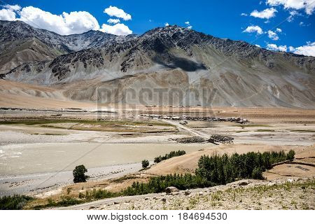 Mountain View Of Zanskar Valley