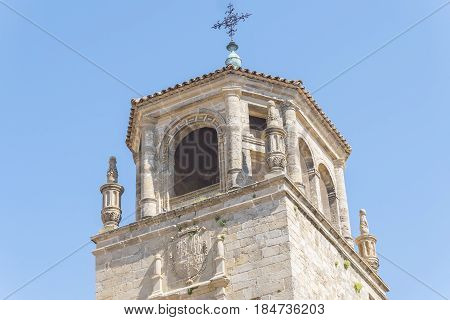 Clock Tower in Andalucia Square Ubeda Jaen Spain