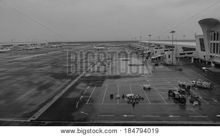 International Airport In Kuala Lumpur, Malaysia