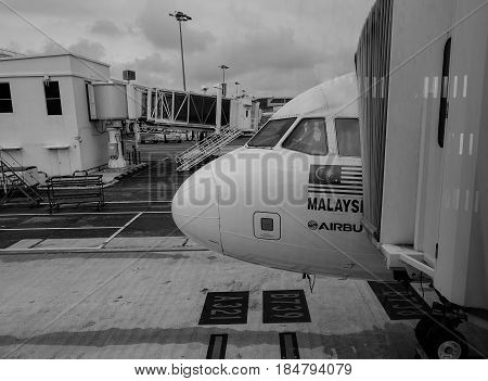 International Airport In Kuala Lumpur, Malaysia