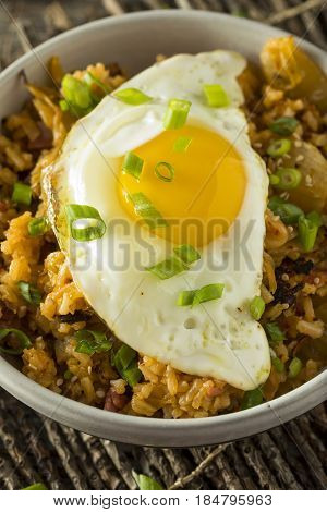 Homemade Korean Kimchi Fried Rice