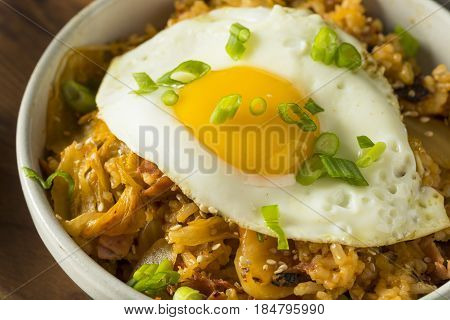 Homemade Korean Kimchi Fried Rice