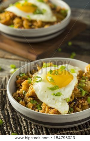 Homemade Korean Kimchi Fried Rice