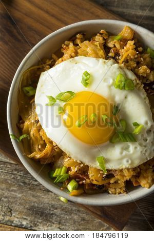 Homemade Korean Kimchi Fried Rice