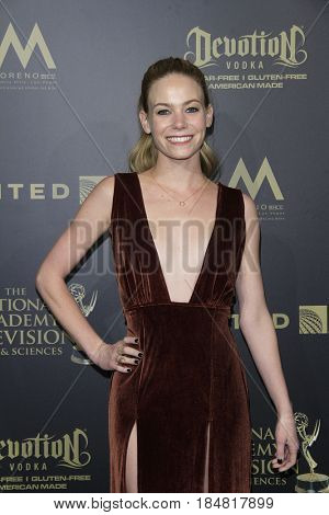 PASADENA - APR 28: Chloe Lanter at the 44th Daytime Creative Arts Emmy Awards Gala at the Pasadena Civic Center on April 28, 2017 in Pasadena, CA