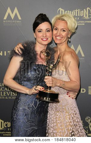 PASADENA - APR 28: Rene Brunson, Glenda Maddox at the 44th Daytime Creative Arts Emmy Awards Gala at the Pasadena Civic Center on April 28, 2017 in Pasadena, CA