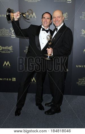 PASADENA - APR 28: William Roberts, Ray Thompson, Outstanding Lighting Direction for a Drama Series The Young and the Restles at the 44th Daytime Creative Arts Emmys on April 28, 2017 in Pasadena, CA