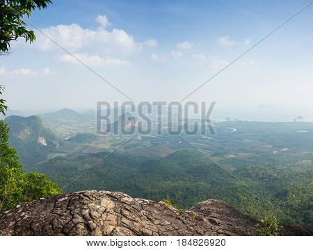Tab Kak - Hang Nak Hill national park in Krabi province Thailand