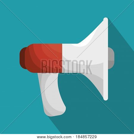 megaphone productor cinema icon vector illustration design