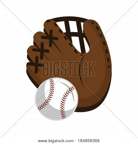 baseball sport isolated icon vector illustration design