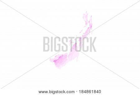 YG Y G Watercolor Letter Logo Design with Circular Shape and Pastel Pink Brush.