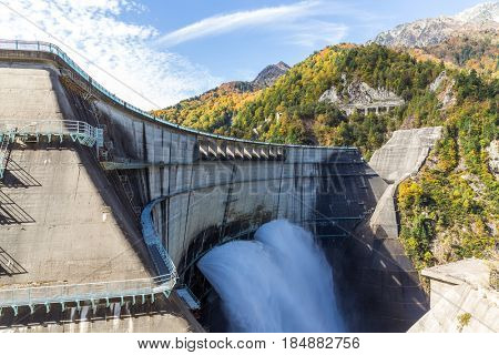 Japanese Kurobe Dam