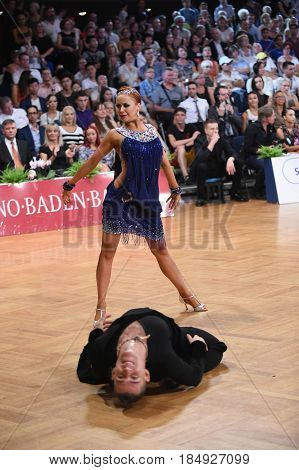 Dance Latin Couple In A Dance Pose