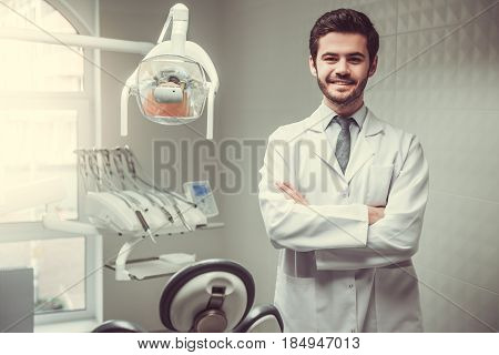 Handsome Young Dentist