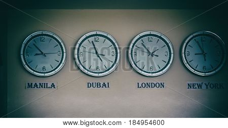 In Philipphines Airport  Worldwide Timezone