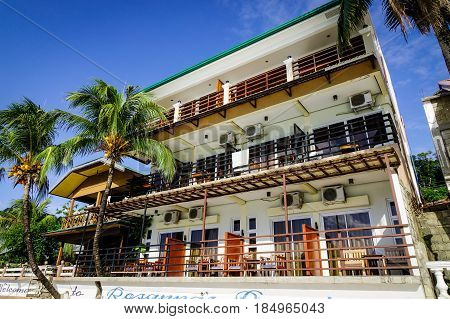 Luxury Hotel On The Beach In El Nido, Philippines