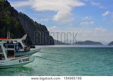 Landscape Of Tropical Sea At Sunny Day